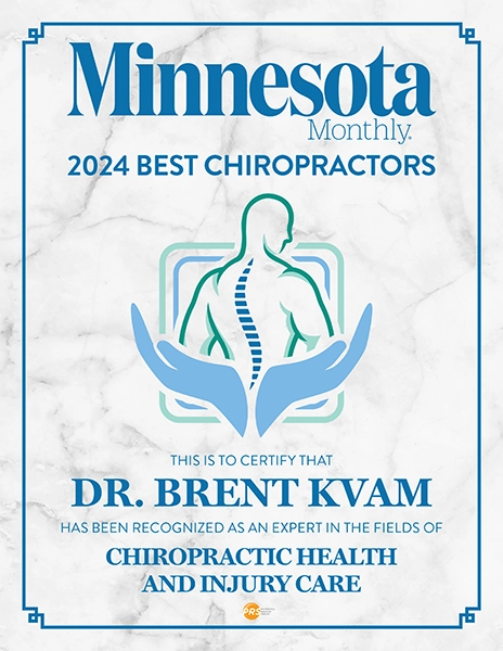 Chiropractic Eden Prairie MN 2024 Best Chiropractor Award